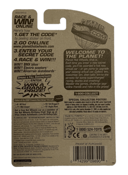 Hot Wheels Treasure Hunt Anglia Panel (2002)