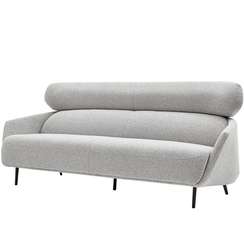 Трехместный диван Forge серый