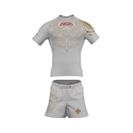 Рашгард + Шорты AL LEONE AIGA White