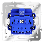 Розетка встраиваемая VOLTUM S70 с заземлением 16А, (белый глянцевый)