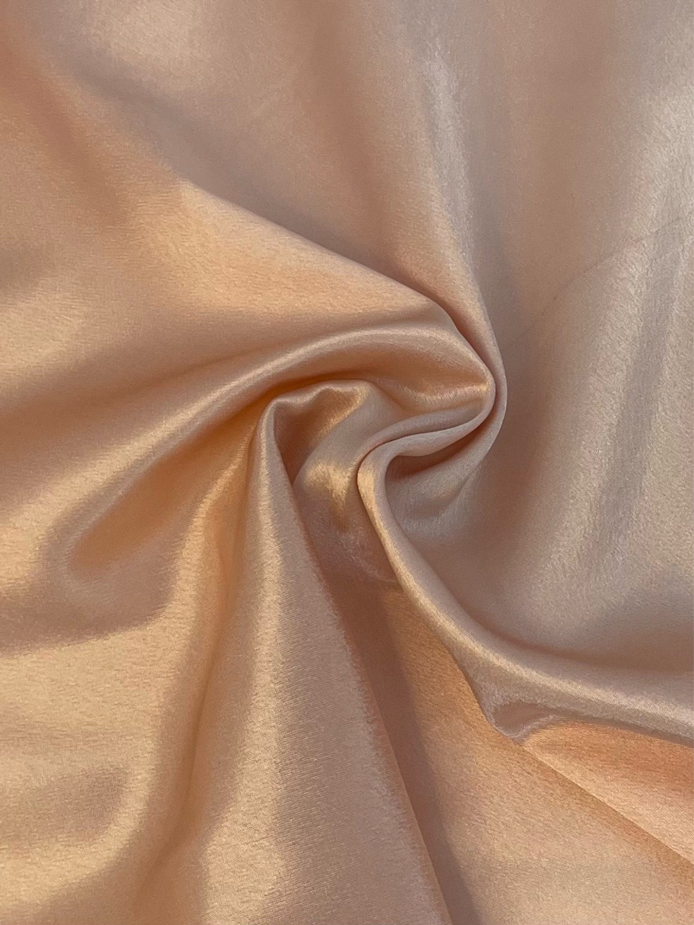 Ткань "Креп-сатин" (персиковый)