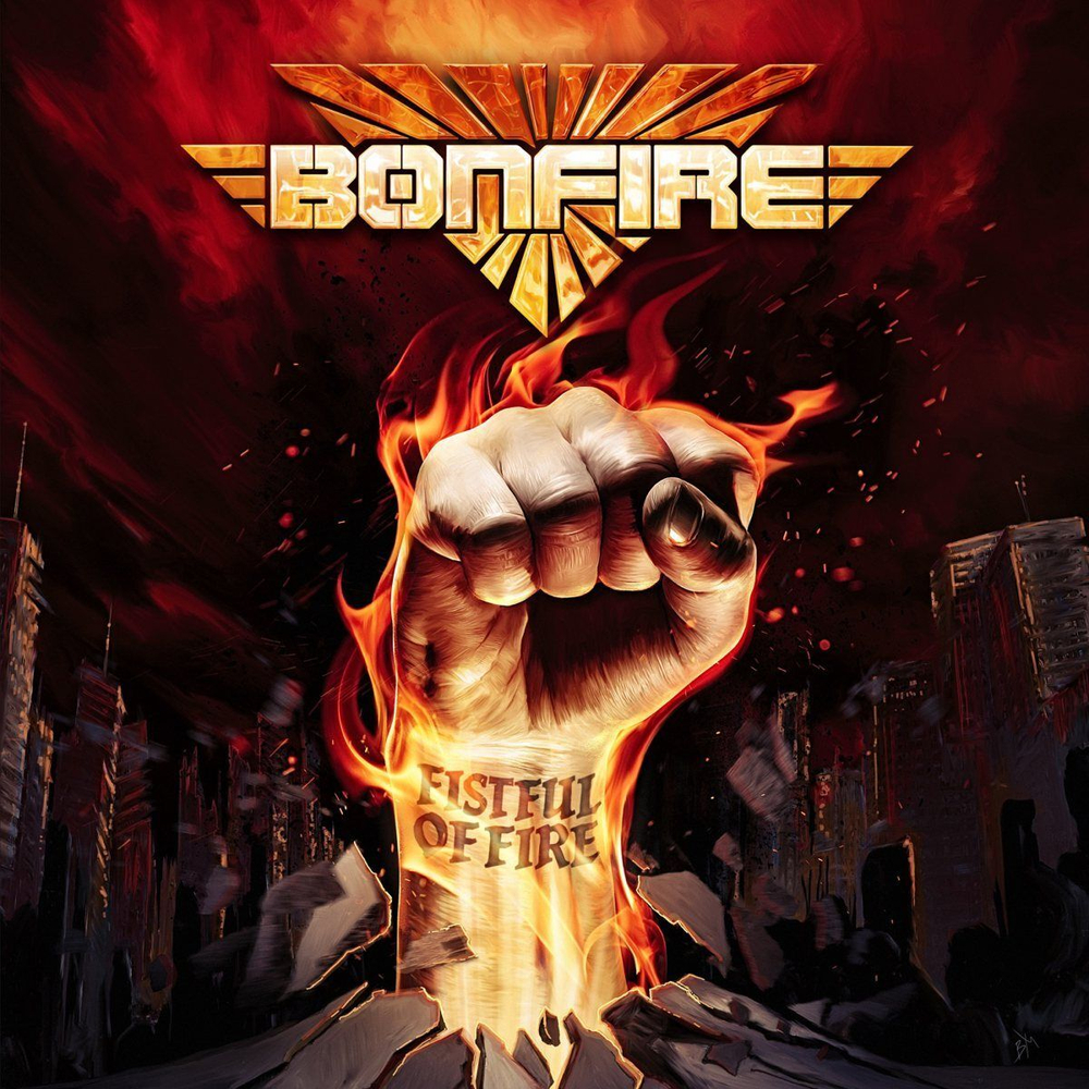 BONFIRE - Fistful Of Fire 2020, музыкальный компакт диск, hard rock