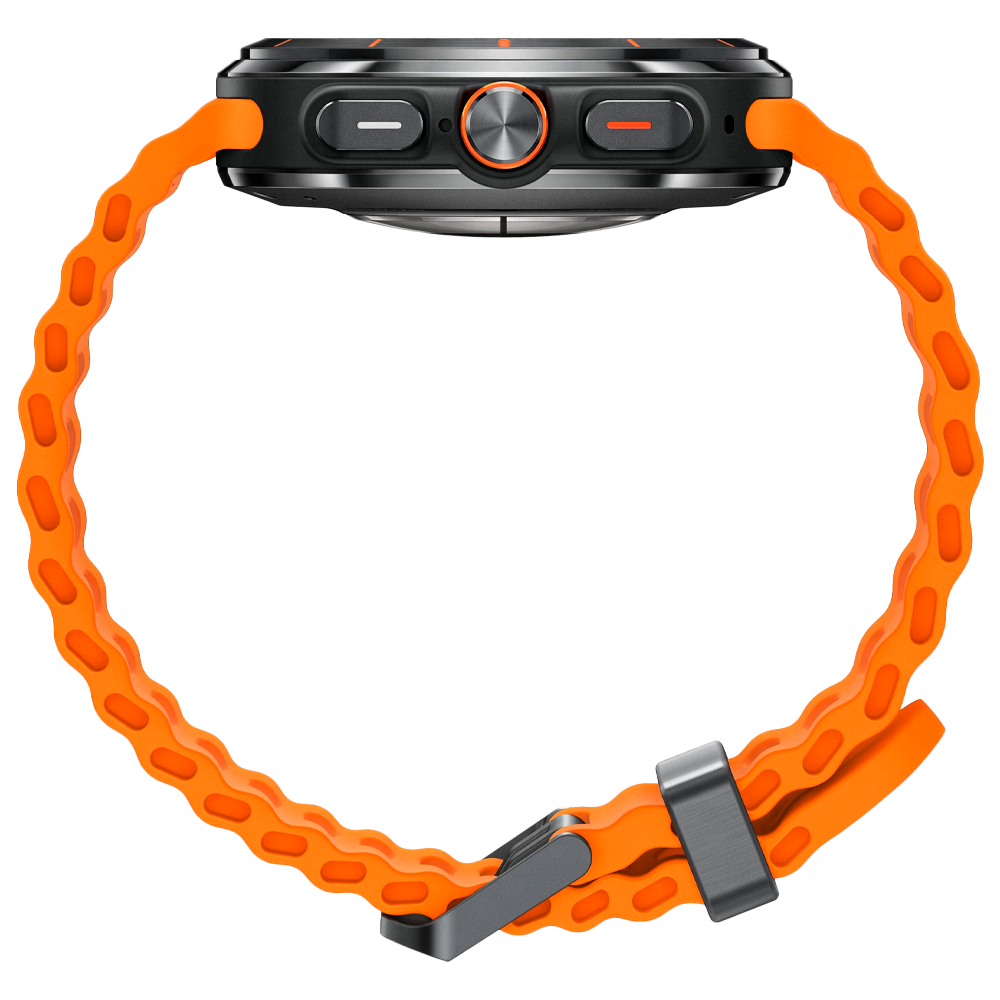 Умные часы Samsung Galaxy Watch Ultra 47mm LTE, ремешок Marine, Titanium Gray (Серый титан)