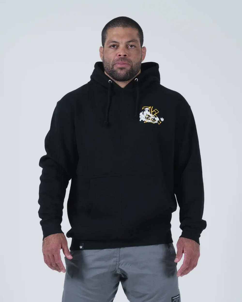 Худи KINGZ Jiu Jitsu Culture Tee чёрная