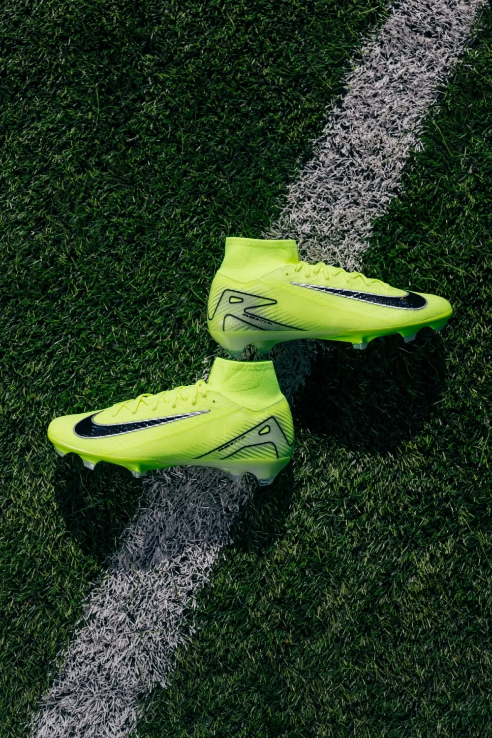 Бутсы Nike Zoom Mercurial Superfly 10 Elite FG - зеленый