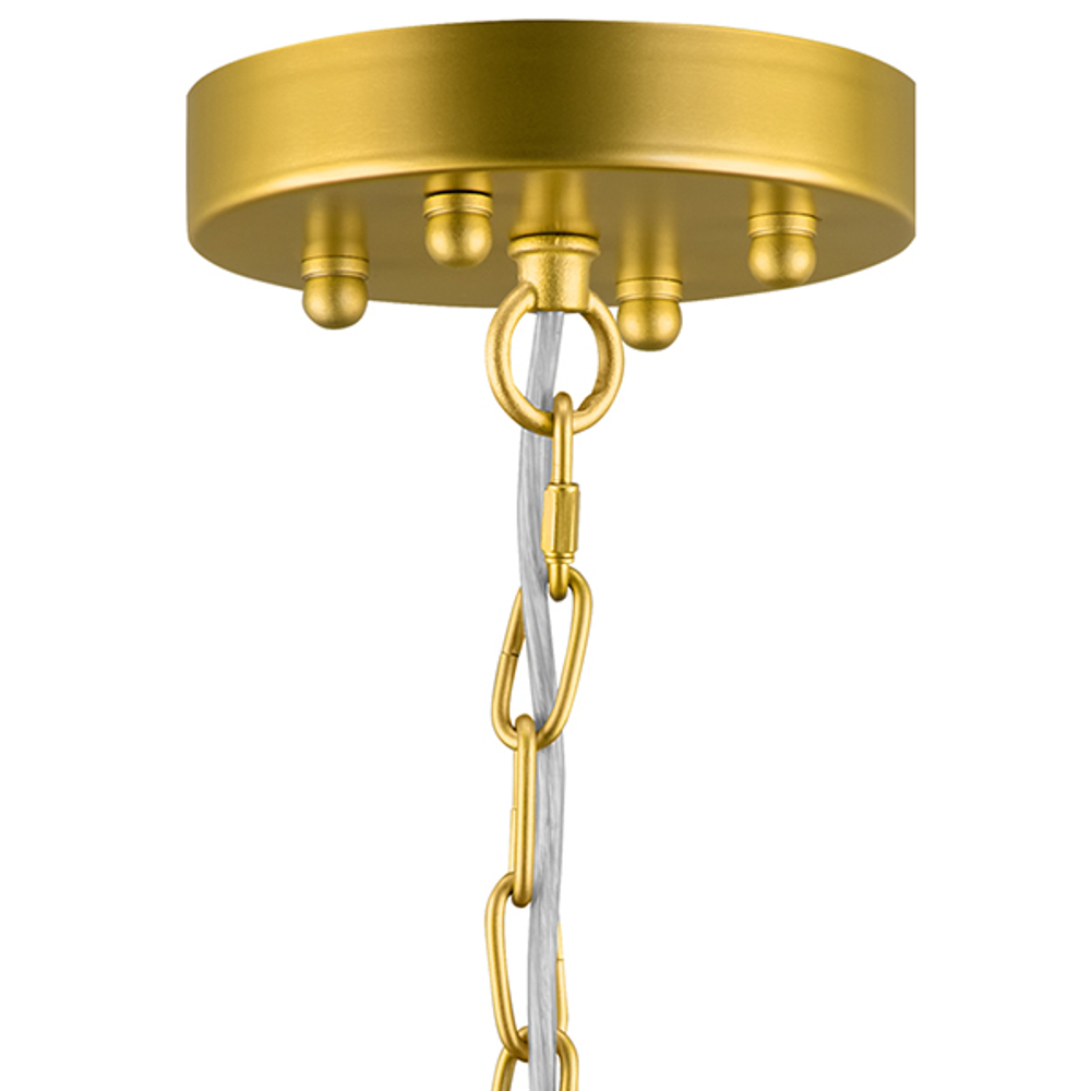 742063 Люстра STRUTTURA 6х6W (led) G9 ЗОЛОТО МАТОВЫЙ