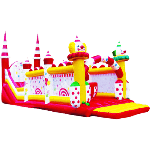 Коммерческий надувной батут "Клоуны повсюду"