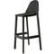 Пластиковый барный стул Piu, антрацит | Scab Design | Италия