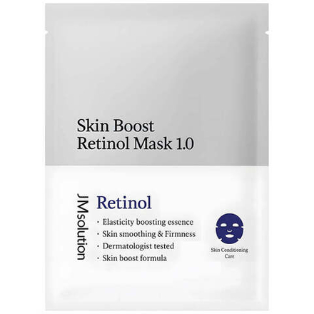 Тканевая маска-бустер с ретинолом JMsolution Skin Boost Retinol Mask 1.0