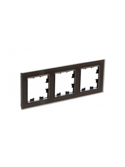 Рамка 3-м AtlasDesign Nature стекло мокко SE ATN320603