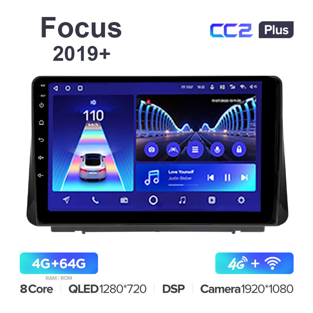 Teyes CC2 Plus 10,2"для Ford Focus 2019+