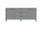 Тумба Type 2 двери 3 ящика (серый)
