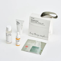 Anua Heartleaf Soothing Trial Kit набор бестселлеров для базового ухода за кожей