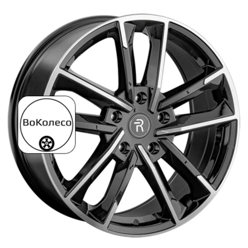 8,5x19/5x130 ET62 D71,6 A227 BKF (конус, C570) Replay