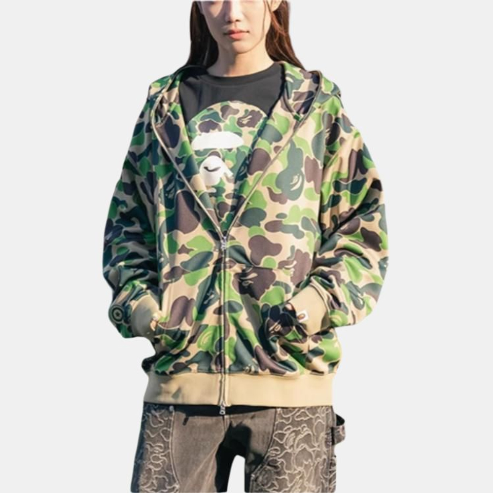 A Bathing Ape Bathing Ape Ss25 Свитшот зеленый