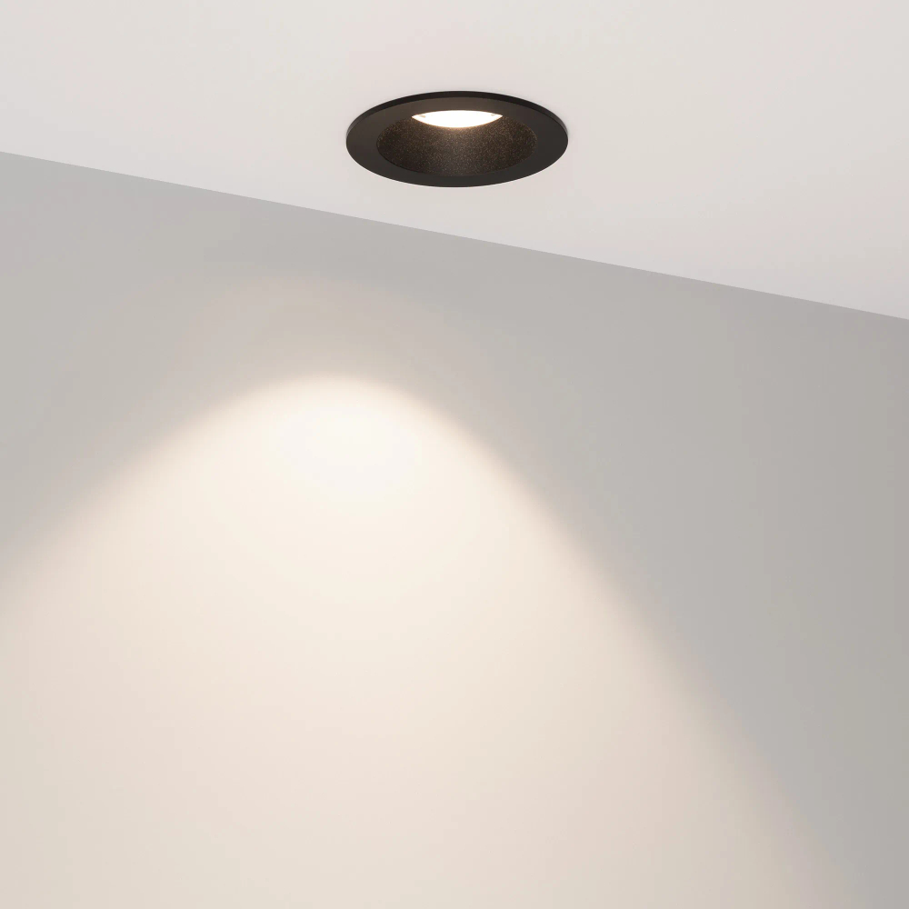 Светильник MS-ATOLL-BUILT-R86-10W Day4000 (BK, 60 deg, 230V) (Arlight, IP54 Металл, 5 лет) 044613