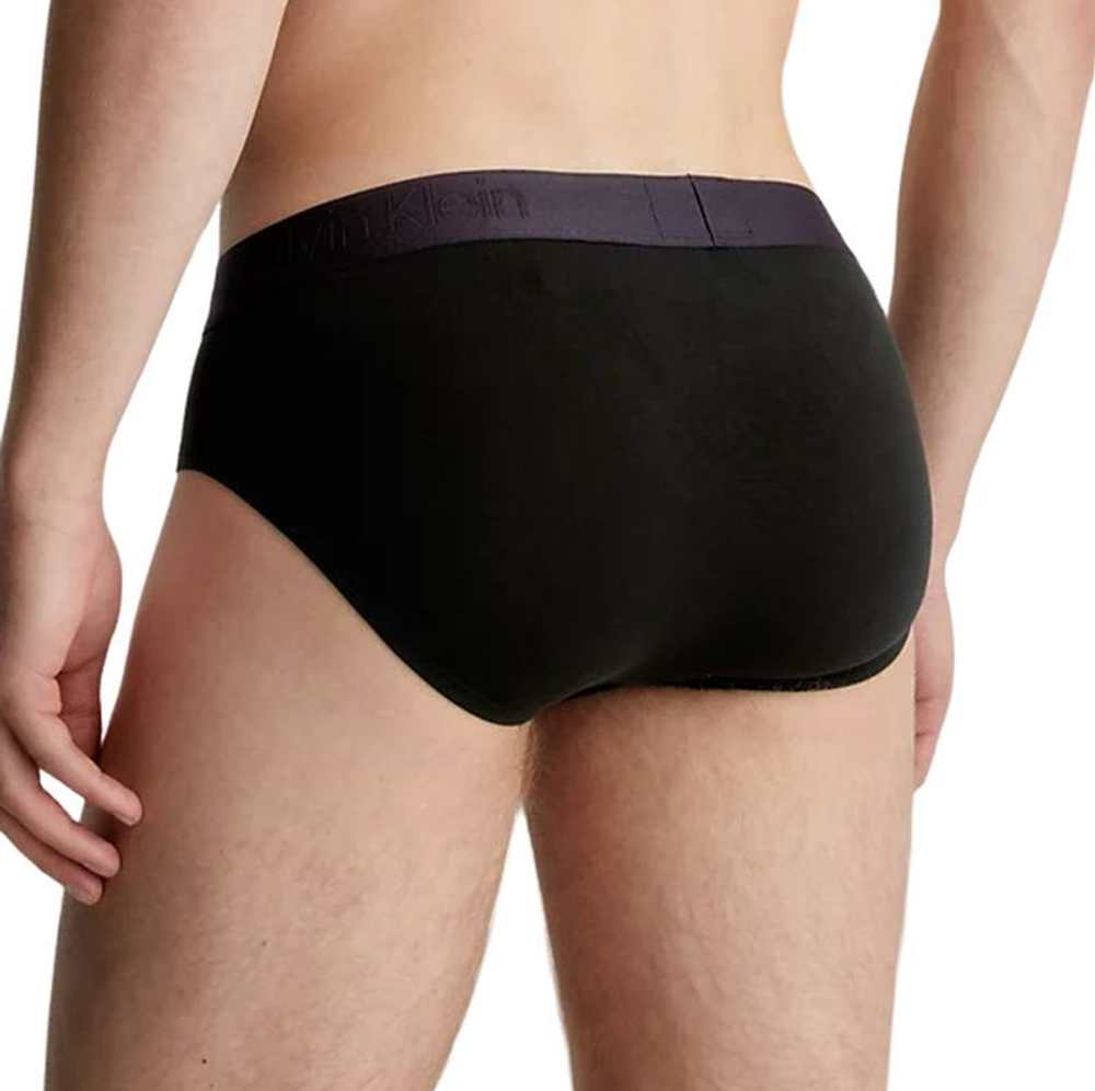 Мужские спортивные боксеры Calvin Klein Boxer Hip Brief 3P - черный