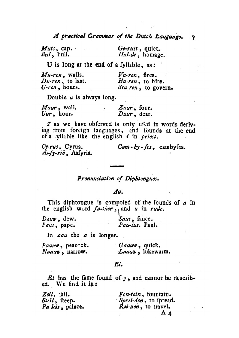 A Practical Grammar of the Dutch Language | R. van der Pijl