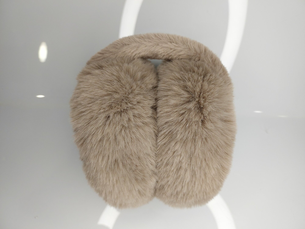 Наушники, меховые, тёплые, розовые, универсальные, 46-52 размер