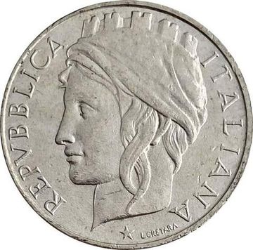 50 лир 1997 Италия