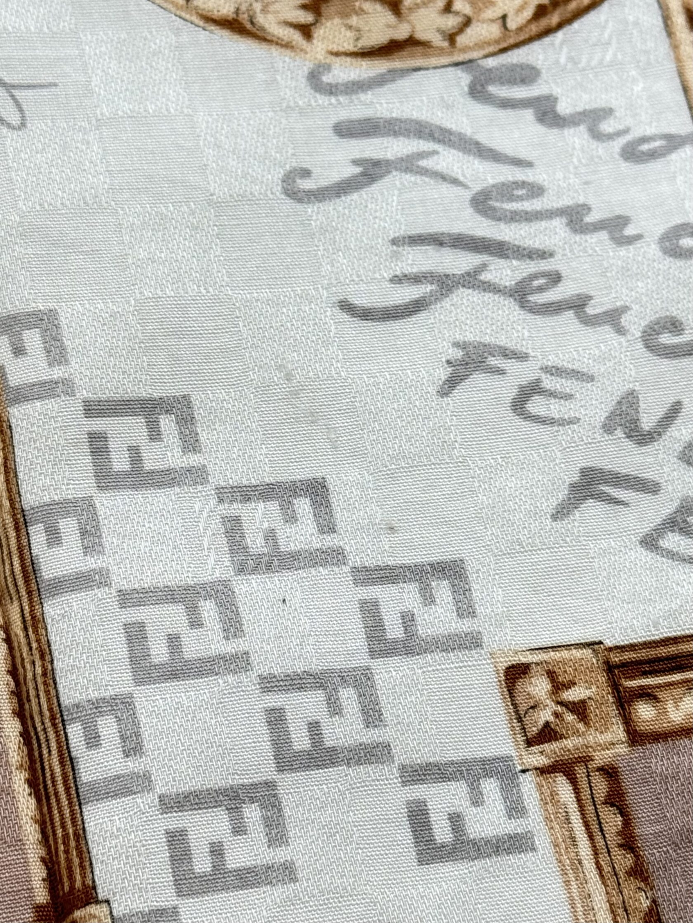 Платок «Сумочки» Fendi