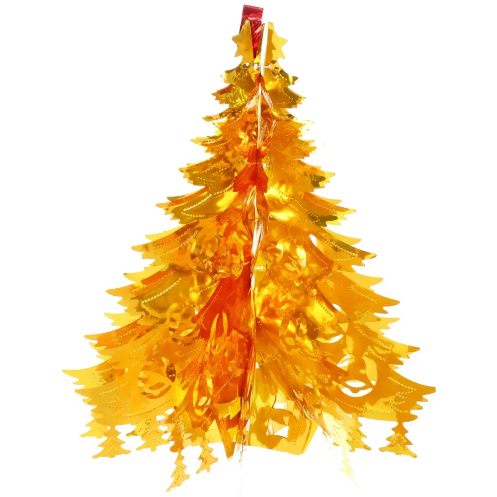 Украшение фольгированное «Волшебная ёлочка» d-40 см, Золото