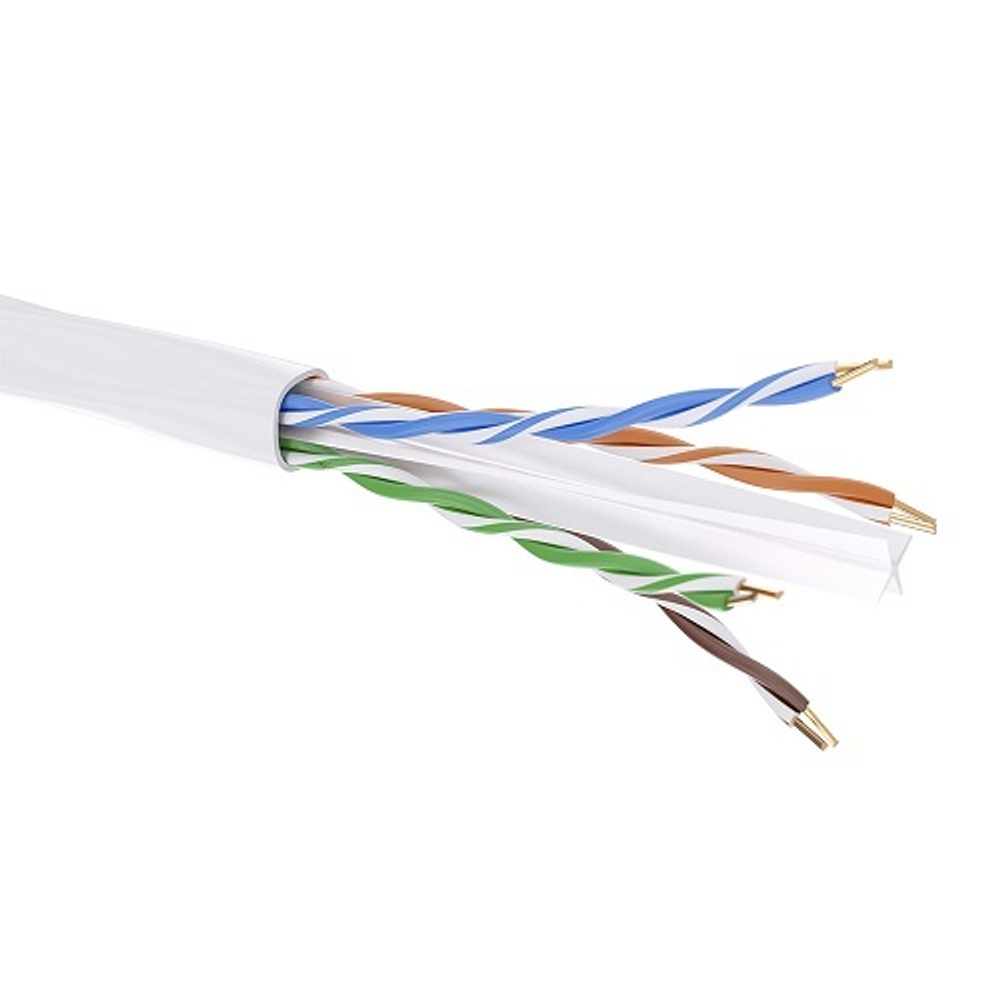 Кабель витая пара U/UTP 6 кат. 4 пары DKC RN6UUK03WH