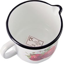 Кружка с носиком эмалированная КМЗ 40104-072-4са 1 л
