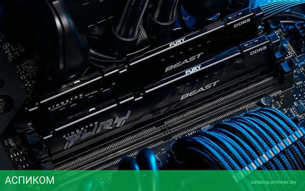 Оперативная память Kingston Fury Beast Black Expo 16Gb (KF564C32BBE-16)