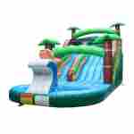 Водная горка с бассейном «Пальмовый рай мини», 7×5×5 м