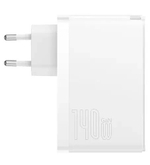 Сетевое зарядное устройство Baseus GaN5 Pro Fast Charger 2C+U 140W, Белое (CCGP100202)