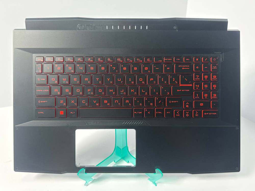 Верхняя панель с клавиатурой (топкейс) для ноутбука MSI Katana 17 B12UCX (957-17L431E-C01)
