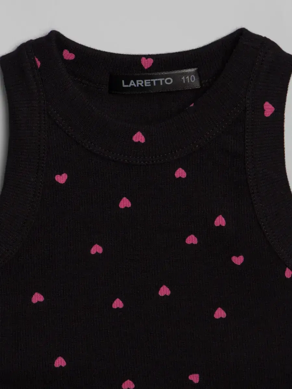 Летний кроп топ трикотажный детский