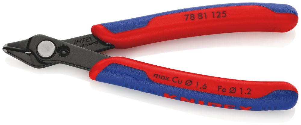 Electronic Super Knips® чернёные 125 мм 7881125SB