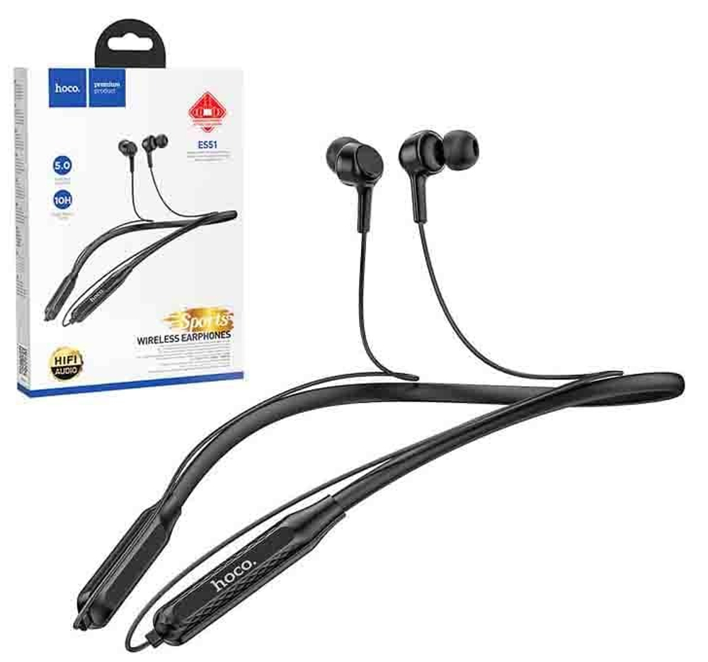 Спортивные наушники Bluetooth HOCO ES51 (черный)