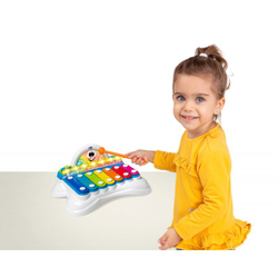 Chicco - Ксилофон Rainbow Cymbals 3 в 1 со светом и звуком 98191