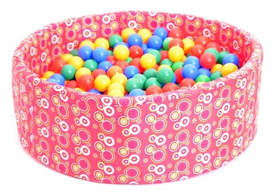 Сухой бассейн круглый Неваляшка D100 +сумка