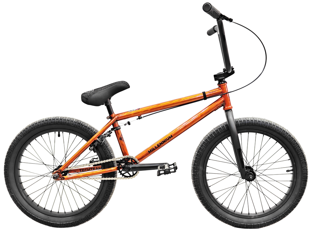 Велосипед BMX Tech Team Millennium 20"х20,4" оранжевый 2024