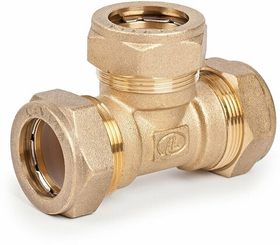 T/S 25*3/4"*25, тройник труба-вн.резьба-труба