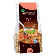 Здороведа Суп с красной чечевицей и макаронами 250 г 3 шт