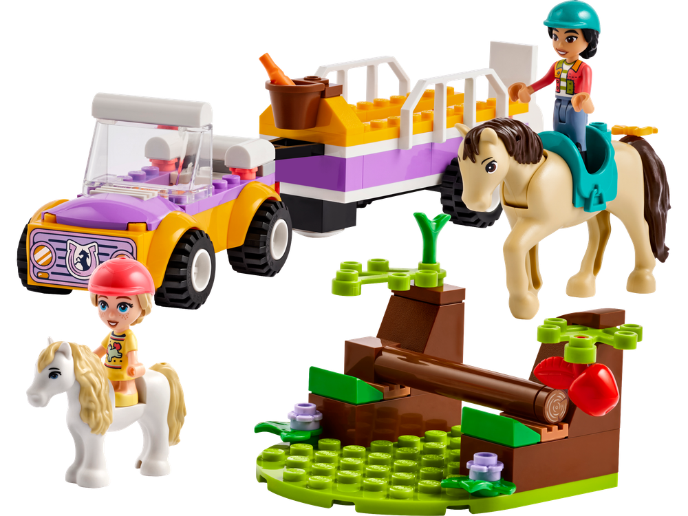 LEGO Friends 42634 — трейлер для лошадей и пони, конный клуб