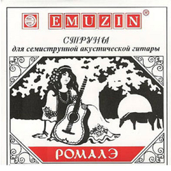 Струны для семиструнной гитары Emuzin РОМАЛЭ 7РОМ