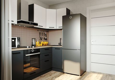 Кухонный гарнитур угловой Вегас 2200х1000 (26 мм)