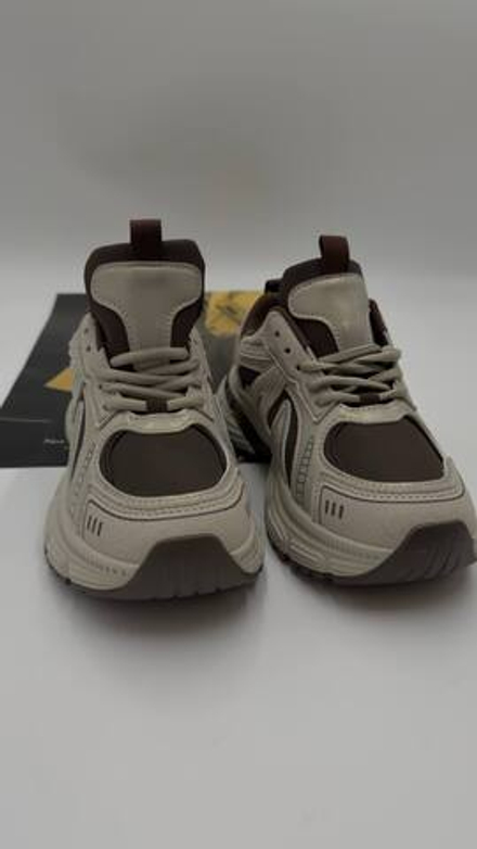 Кроссовки женские экокожа арт. 4706-15 цвет "песочно-коричневый"