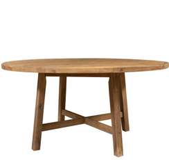 Стол Rimini Ø150, массив акации