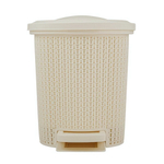 Контейнер для мусора с педалью Soul 6 л айвори