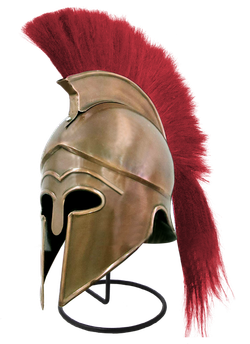 Nautical Шлем коринфский с красным плюмажем