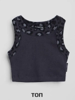 Леопардовый костюм для девочки с шортами