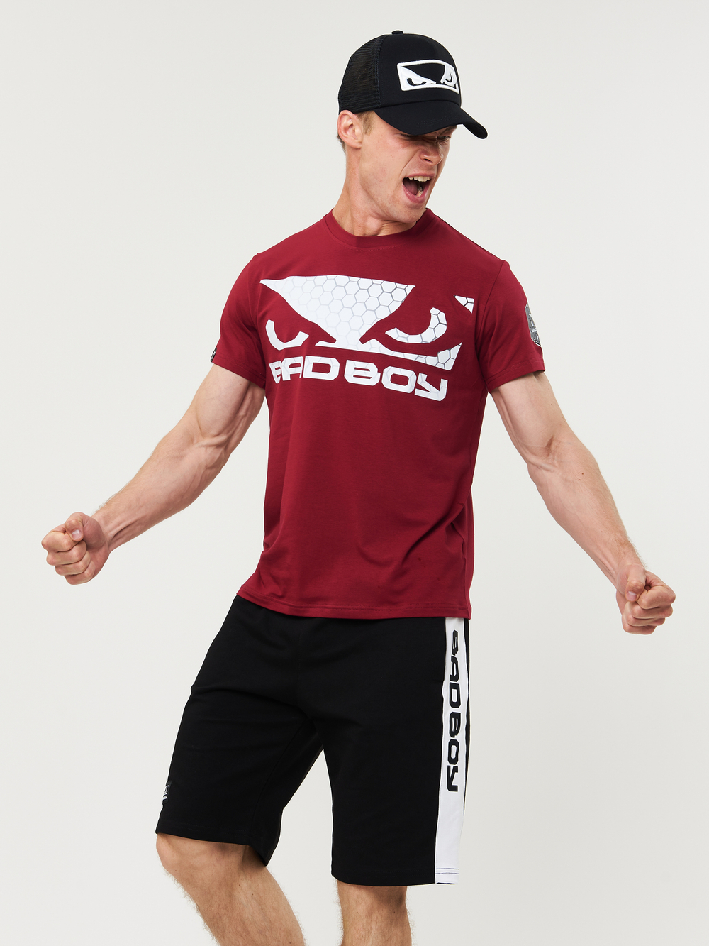 Футболка Bad Boy Prime Walkout 2.0 T-shirt темно-красный
