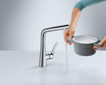 Смеситель для кухни Hansgrohe 14883800 Metris Select, под сталь